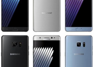 Samsung Galaxy Note 7 в три цвята на висококачествени снимки